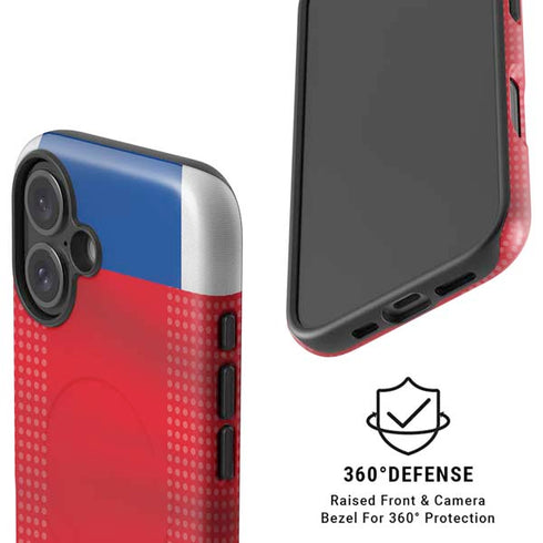 Iceland Soccer Flag iPhone 16 Plus Magsafe Impact Case